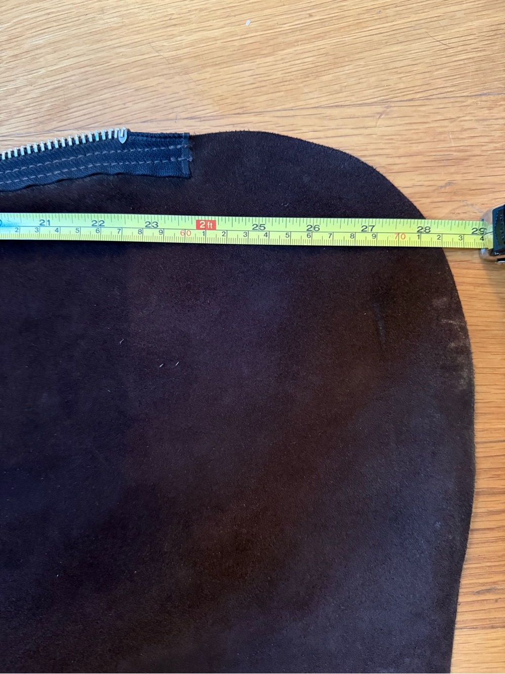 Whitman Full CHAPS Brown Suede - see measurements - Picture 15 of 16